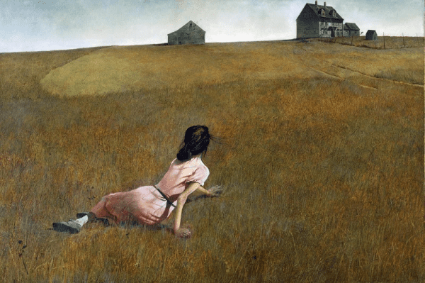Thiếu nữ trên cánh đồng Christina’s World của Andrew Wyeth