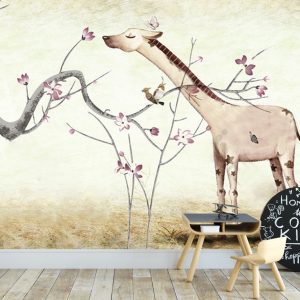 Tranh dán tường vẽ động vật ngộ nghĩnh TDT644