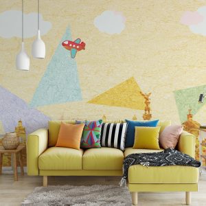 Tranh dán tường vẽ ngộ nghĩnh TDT642