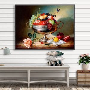 Tranh sơn dầu hoa quả CV01A163