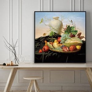 Tranh đơn hoa quả sơn dầu CV01A164