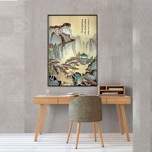 Tranh phong cảnh sơn thủy hữu tình CV01A171