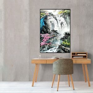 Tranh phong cảnh sơn thủy hữu tình CV01A173