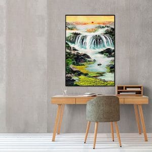 Tranh phong cảnh sơn thủy hữu tình CV01A174