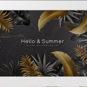 Tranh dán tường trừu tượng thiên nhiên Hello Summer TDT637 3 01G888piCjEB 1