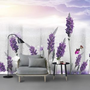 Tranh dán tường hoa phòng khách TDT676