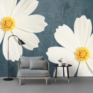 Tranh dán tường hoa cúc họa mi TDT806