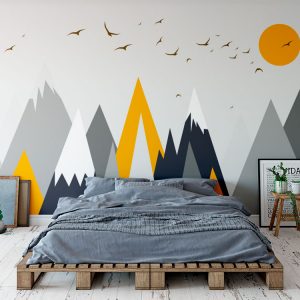 Tranh dán tường Scandinavian hiện đại TDT007