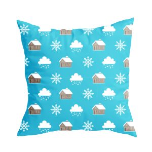 Gối vải họa tiết mùa đông GV0005 8 15 3