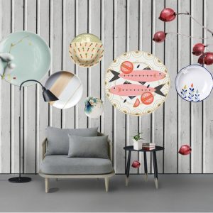 Tranh dán tường 3D trừu tượng TDT752