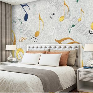 Tranh dán tường những nốt nhạc TDTA004