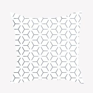 Gối vải họa tiết hình học đen trắng GV0009 7 17 1