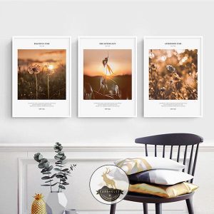 Bộ 3 tranh hoàng hôn trên biển CV0349 10 17414308