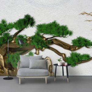 Tranh dán tường 3D bonsai TDT917