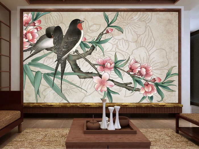 Tranh dán tường thiên nhiên nghệ thuật TDT912 1