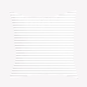 Gối vải họa tiết kẻ đen trắng GV0026 17 19 1