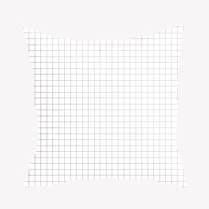 Gối vải họa tiết kẻ đen trắng GV0026 15 19 3