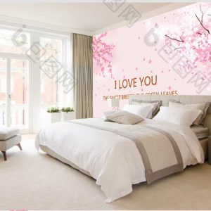 Tranh dán tường chủ đề tình yêu TDT976