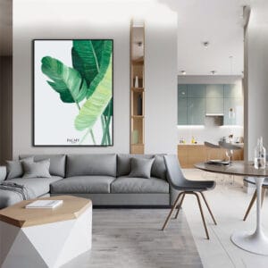 Tranh lá cây Lá Chuối CV018