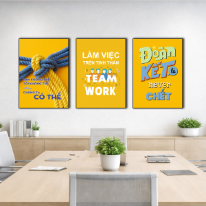 Tranh văn phòng trang trí Phòng Kinh Doanh VP0302