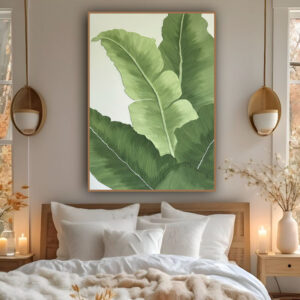 Tranh lá cây Lá Chuối PTR01210