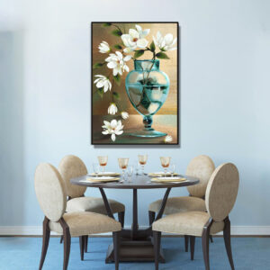 Tranh đơn hoa ngọc lan CV01327