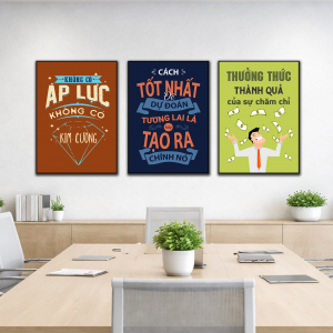 Tranh văn phòng trang trí phòng Kinh doanh VP0303