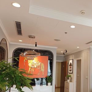 nha chi tuyet tranh ngua hoa sen vien 2