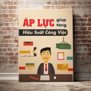 Tranh văn phòng áp lực giúp tăng hiệu suất công việc