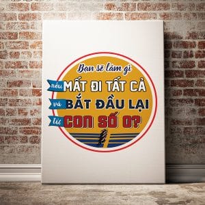 Tranh văn phòng bạn sẽ làm gì nếu mất đi tất cả và bắt đầu lại từ con số 0