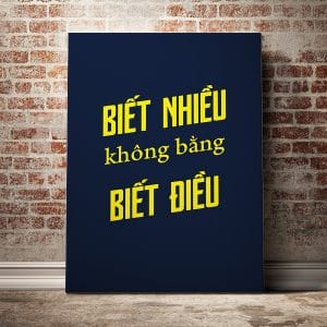 Tranh văn phòng biết nhiều không bằng biết điều
