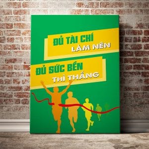 Tranh văn phòng đủ tài chí làm nên đủ sức bền thì thắng