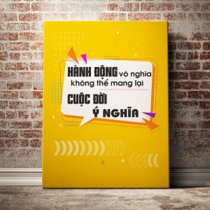 Tranh văn phòng hành động vô nghĩa không thể mang lại cuộc đời ý nghĩa