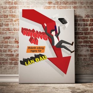 Tranh động lực không ai thành công ngay từ lần đầu