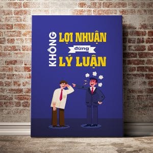 Tranh văn phòng không lợi nhuận đừng lý luận 2