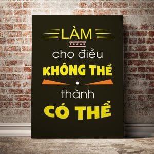Tranh động lực làm cho điều không thể thành có thể