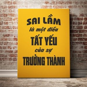 Tranh văn phòng sai lầm là một điều tất yếu của sự trưởng thành