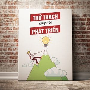 Tranh văn phòng thử thách giúp tôi phát triển