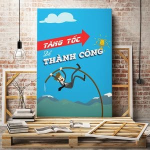 Tranh động lực tăng tốc để thành công