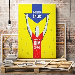 Tranh động lực không có áp lực không có kim cương