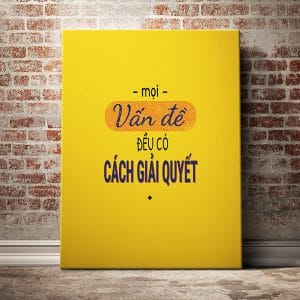 Tranh động lực mọi vấn đề đều có cách giải quyết