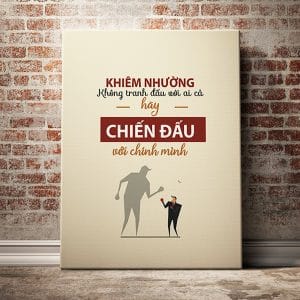 Tranh động lực khiêm nhường không tranh đấu với ai cả hãy chiến đấu với chính mình