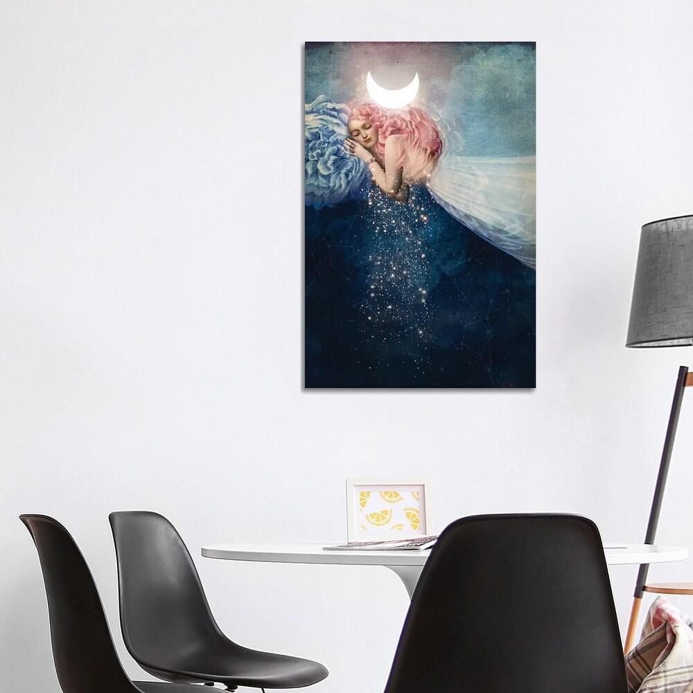 Tranh đơn thiên thần bóng đêm OV00361 1 Tranh đơn thiên thần bóng đêm OV00361