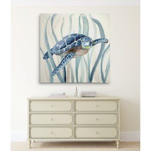 Tranh in sơn dầu rùa biển OV00192