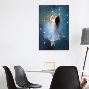 Tranh em bé thiên thần OV0432