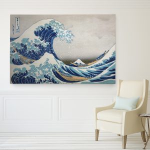 Tranh sóng lừng ngoài khơi Kanagawa OV12932