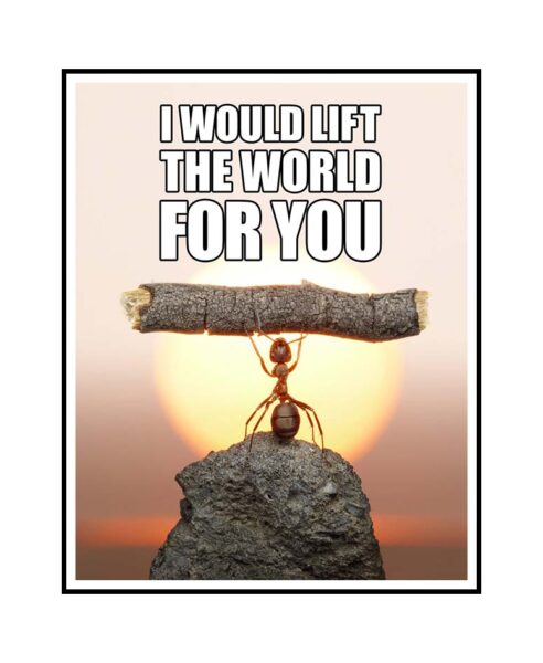 tranh động lực luôn thúc đẩy bạn tiến về phía trước