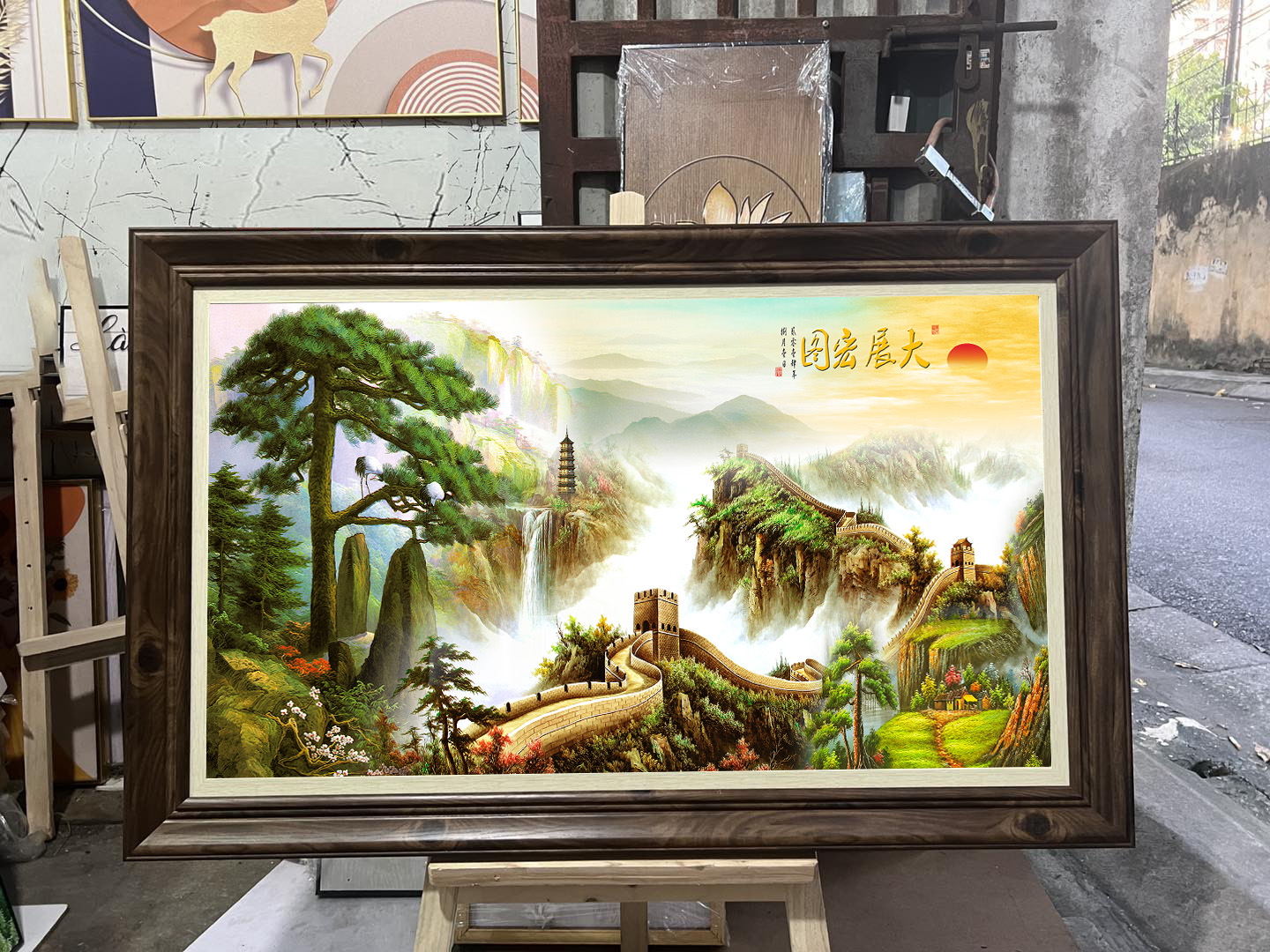 Tranh tử cấm thành PTR01031 1 Tranh tử cấm thành PTR01031