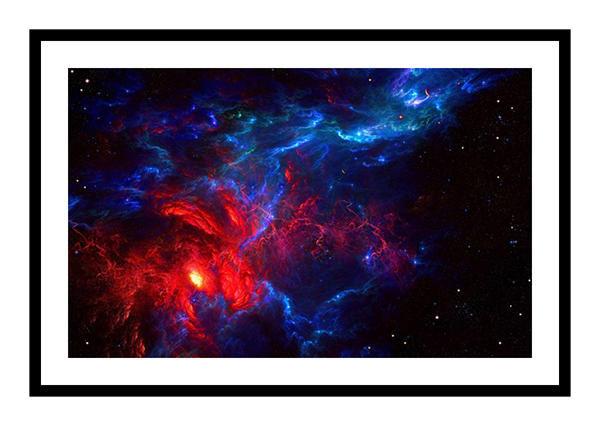 Bức tranh galaxy vũ trụ mã số 012