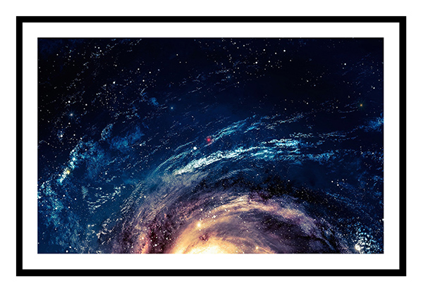 Bức tranh galaxy vũ trụ mã số 002